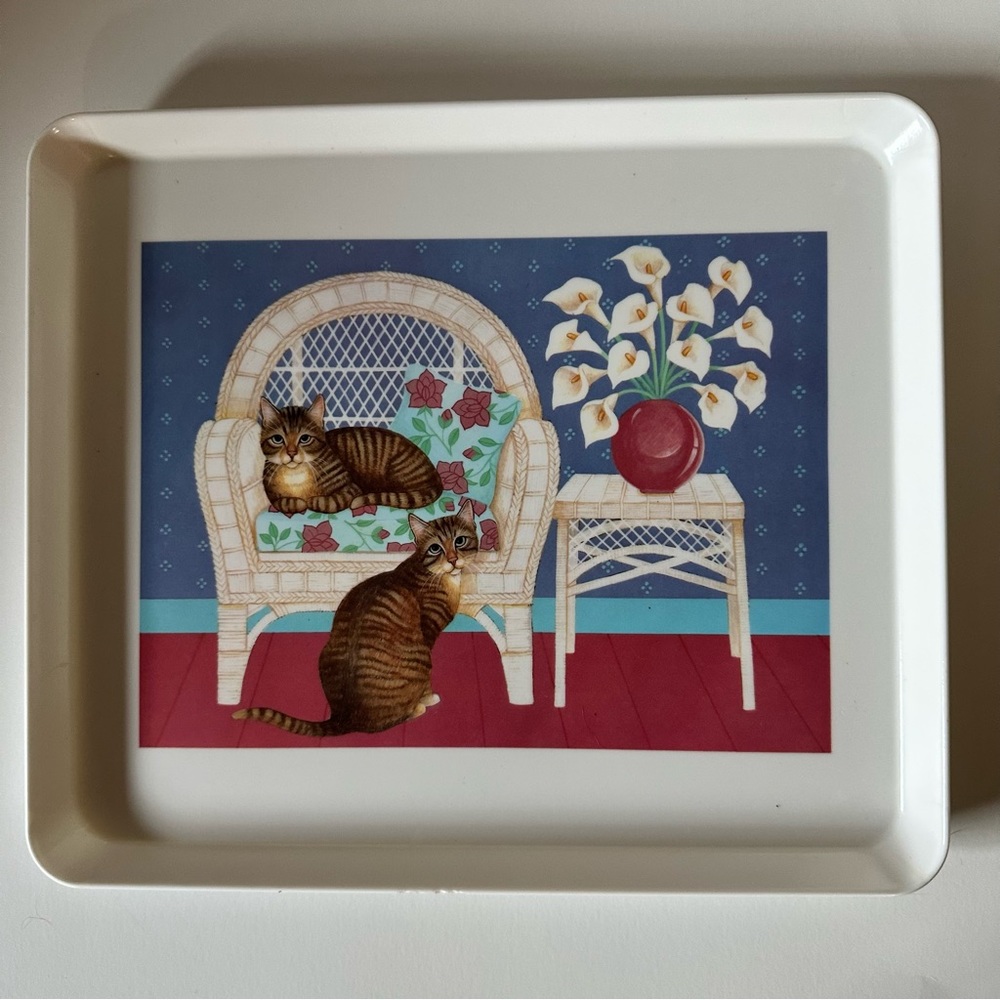 Vintage Mebel Italian tray